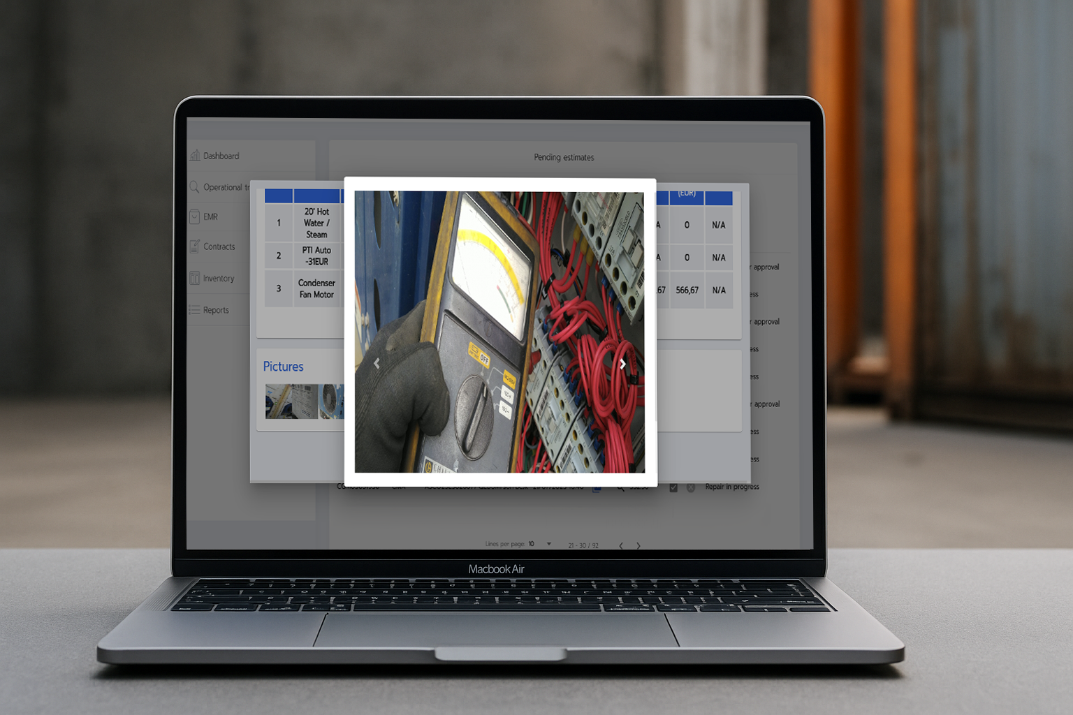 Workflow de placement yard