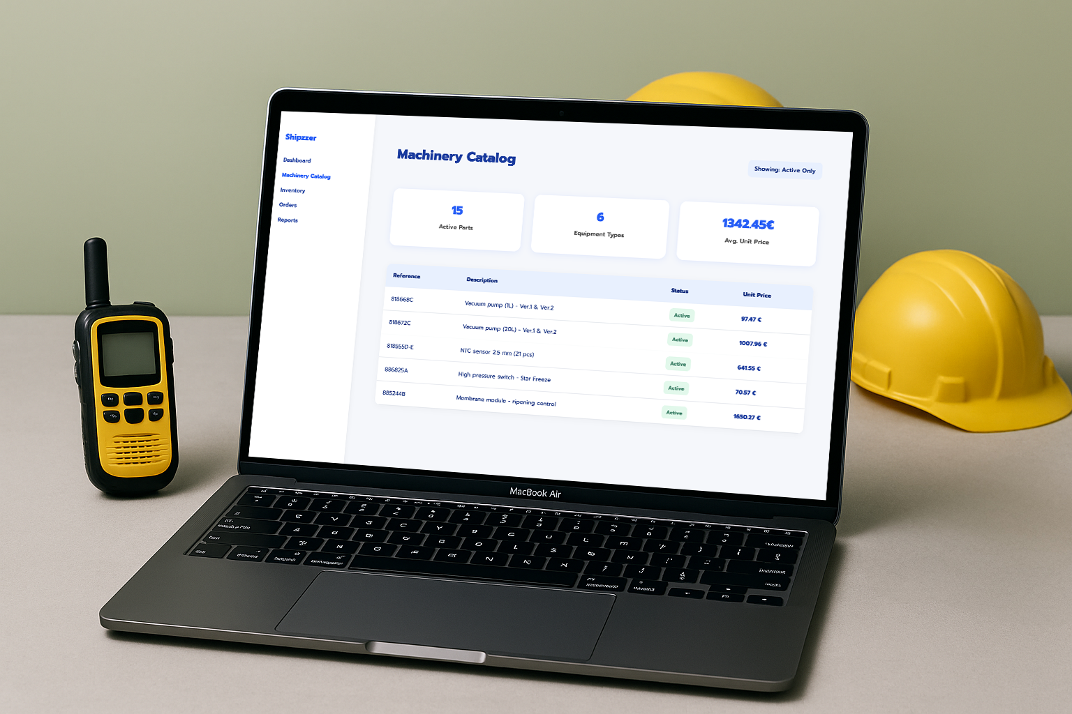 Workflow de placement yard