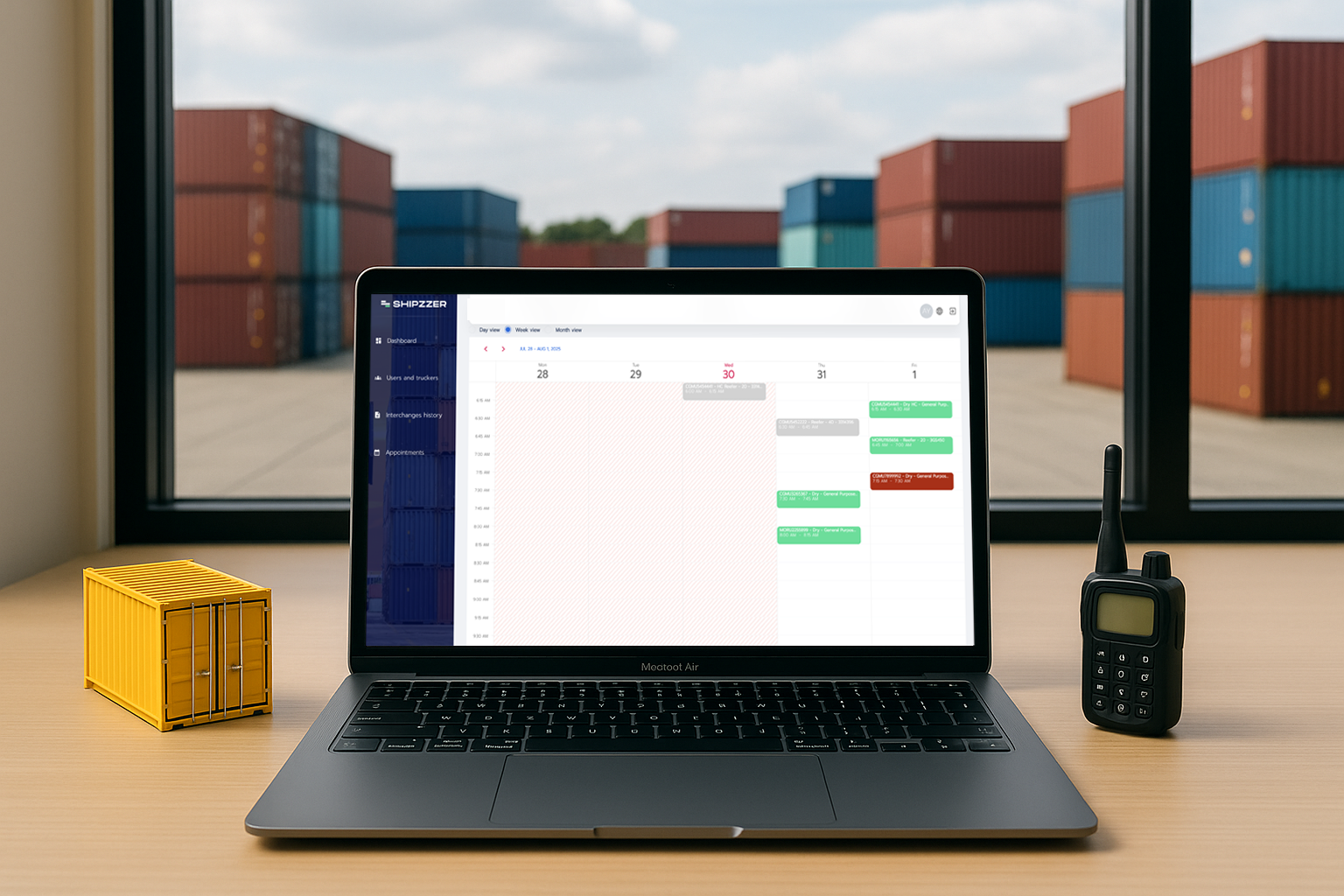 Workflow de placement yard